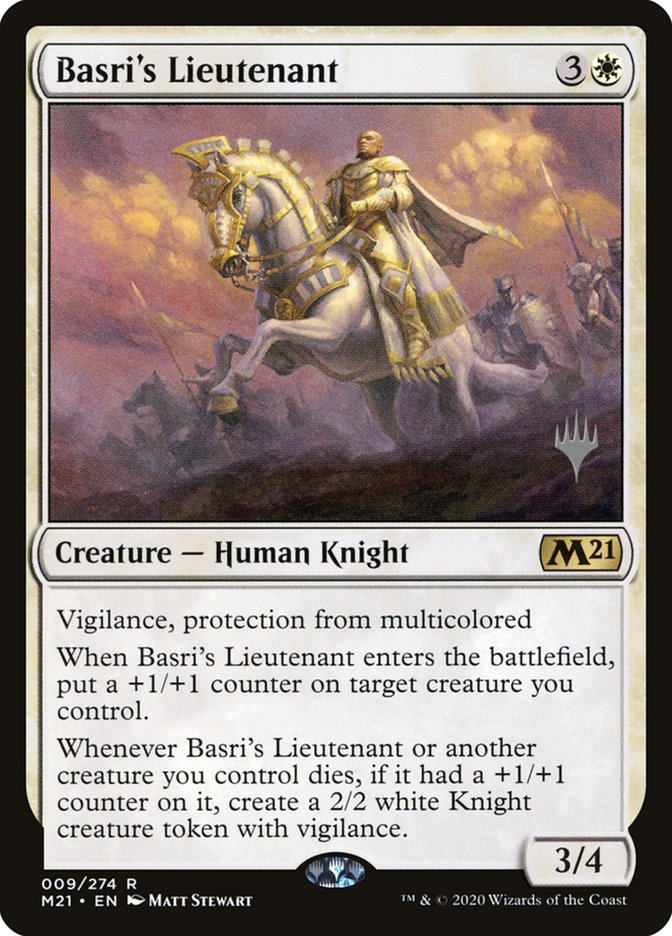 Basri's Lieutenant (Promo Pack) [Core Set 2021 Promos] | Galaxy Games LLC