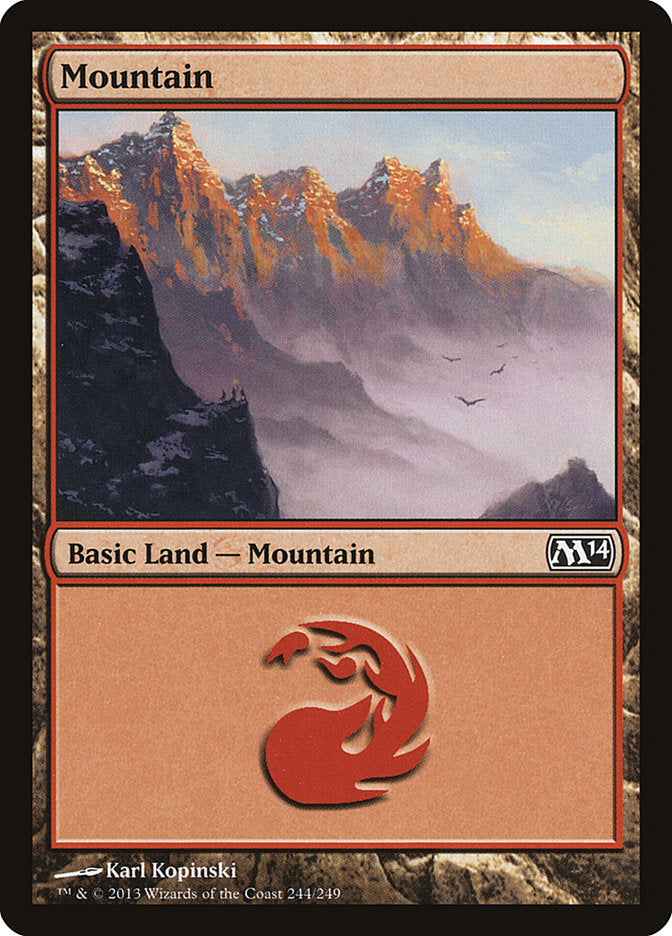 Mountain (244) [Magic 2014] | Galaxy Games LLC