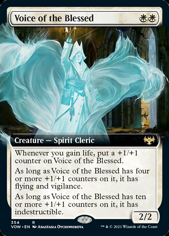 Voice of the Blessed (Extended Art) [Innistrad: Crimson Vow] | Galaxy Games LLC