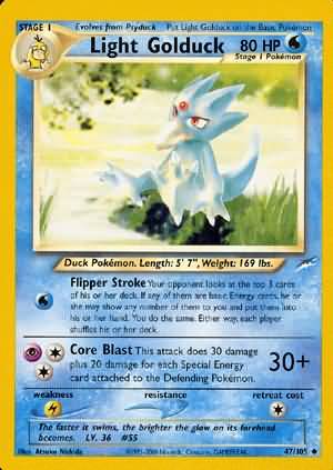 Light Golduck (47/105) [Neo Destiny Unlimited] | Galaxy Games LLC