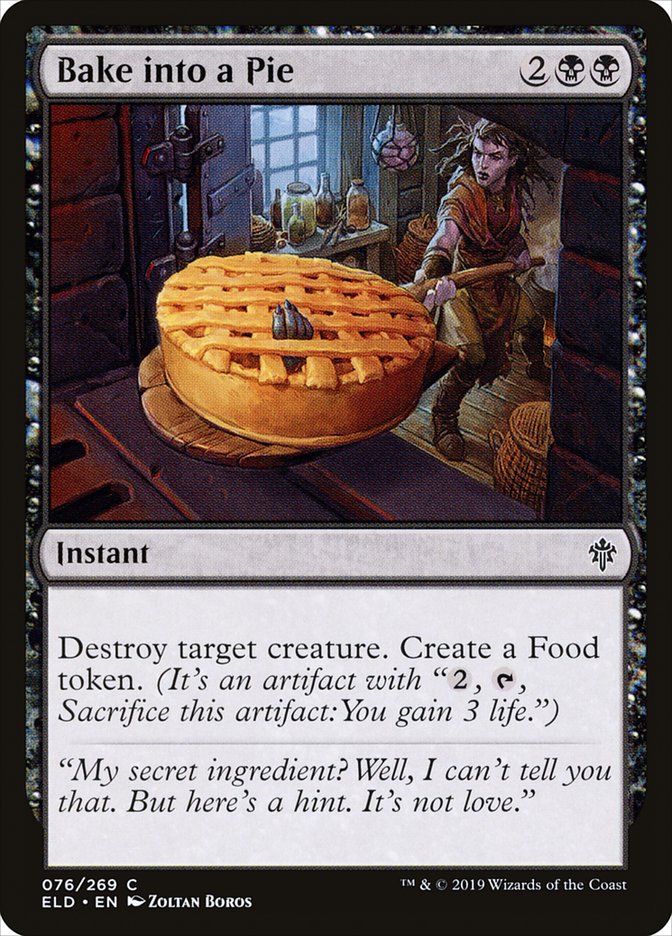 Bake into a Pie [Throne of Eldraine] | Galaxy Games LLC