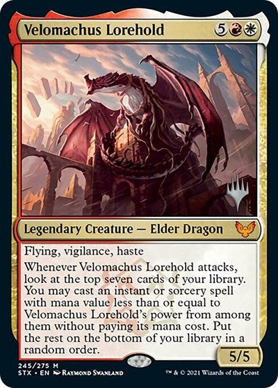 Velomachus Lorehold (Promo Pack) [Strixhaven: School of Mages Promos] | Galaxy Games LLC