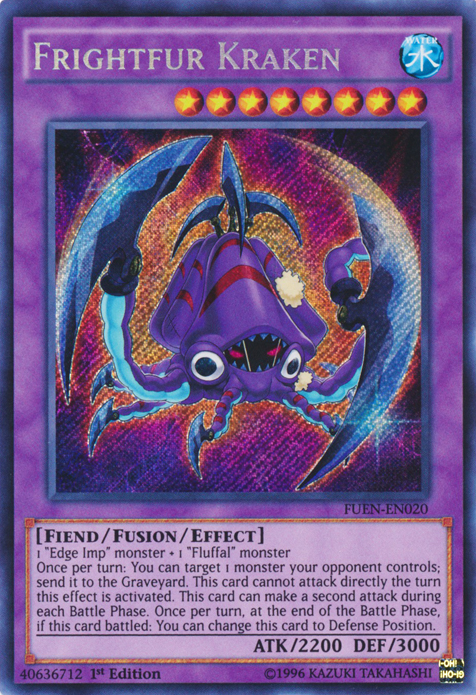 Frightfur Kraken [FUEN-EN020] Secret Rare | Galaxy Games LLC