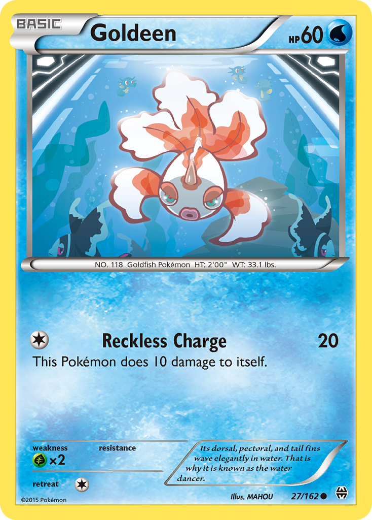 Goldeen (27/162) [XY: BREAKthrough] | Galaxy Games LLC