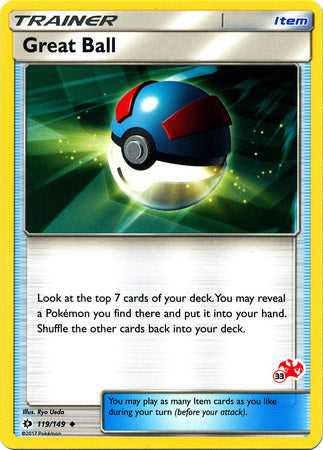 Great Ball (119/149) (Charizard Stamp #33) [Battle Academy 2020] | Galaxy Games LLC