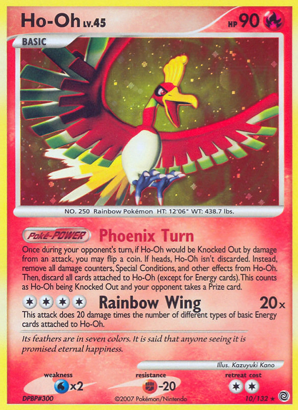 Ho-Oh (10/132) [Diamond & Pearl: Secret Wonders] | Galaxy Games LLC