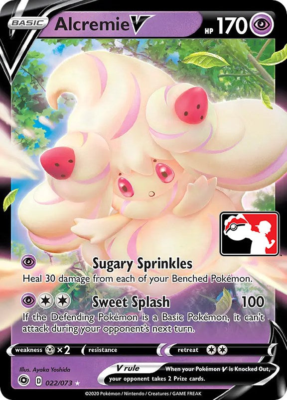 Alcremie V (22/73) [Prize Pack Series One] | Galaxy Games LLC