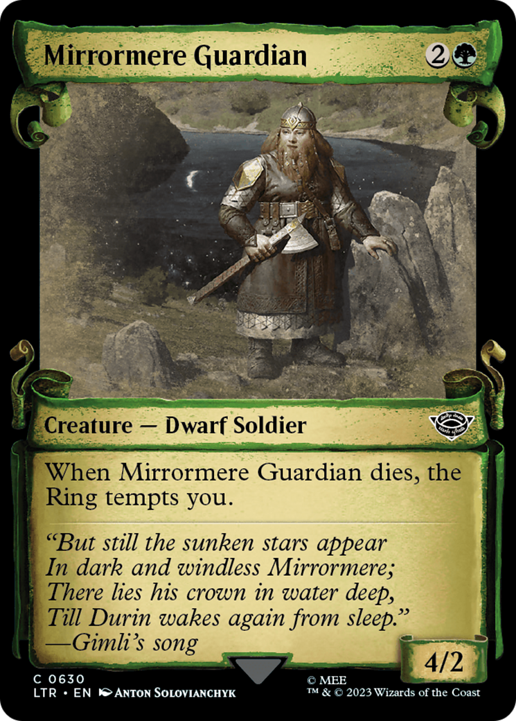 Mirrormere Guardian [The Lord of the Rings: Tales of Middle-Earth Showcase Scrolls] | Galaxy Games LLC