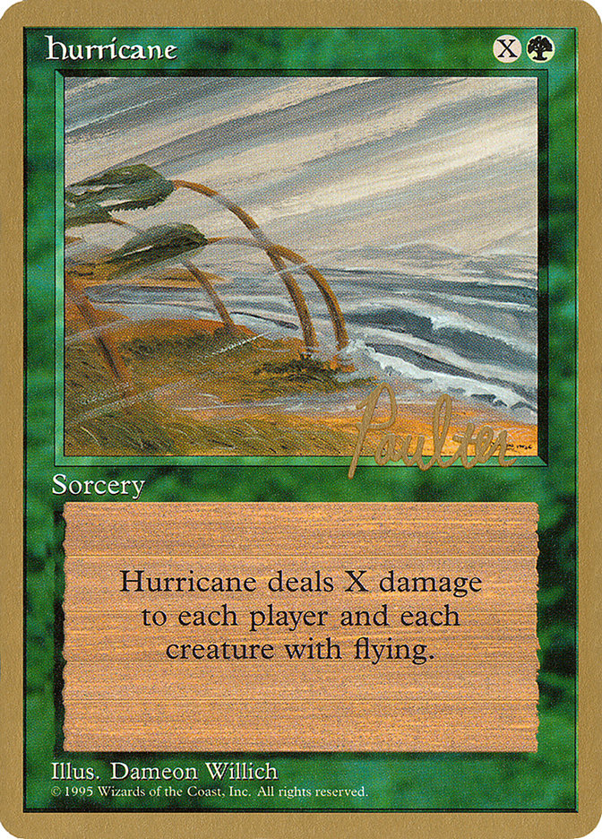 Hurricane (Preston Poulter) [Pro Tour Collector Set] | Galaxy Games LLC