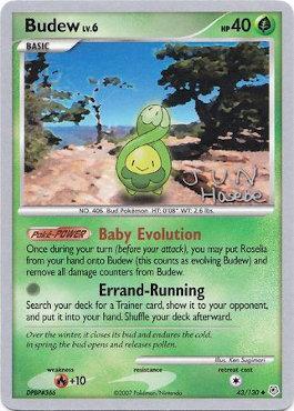 Budew (43/130) (Flyvees - Jun Hasebe) [World Championships 2007] | Galaxy Games LLC