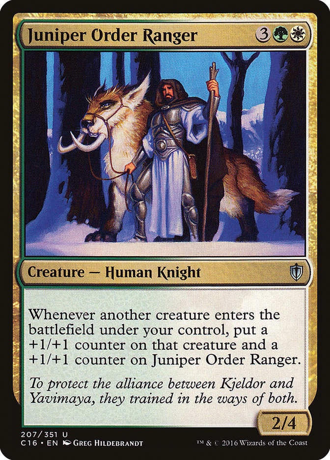 Juniper Order Ranger [Commander 2016] | Galaxy Games LLC