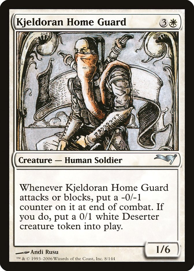 Kjeldoran Home Guard [Coldsnap Theme Decks] | Galaxy Games LLC