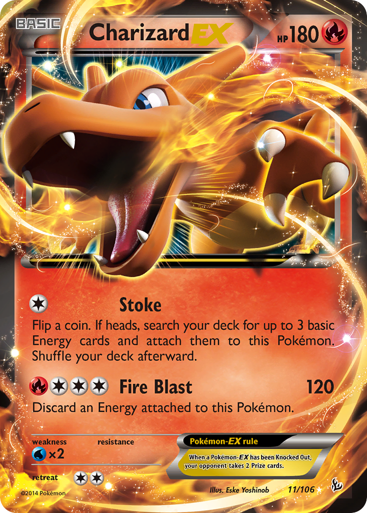 Charizard EX (11/106) [XY: Flashfire] | Galaxy Games LLC