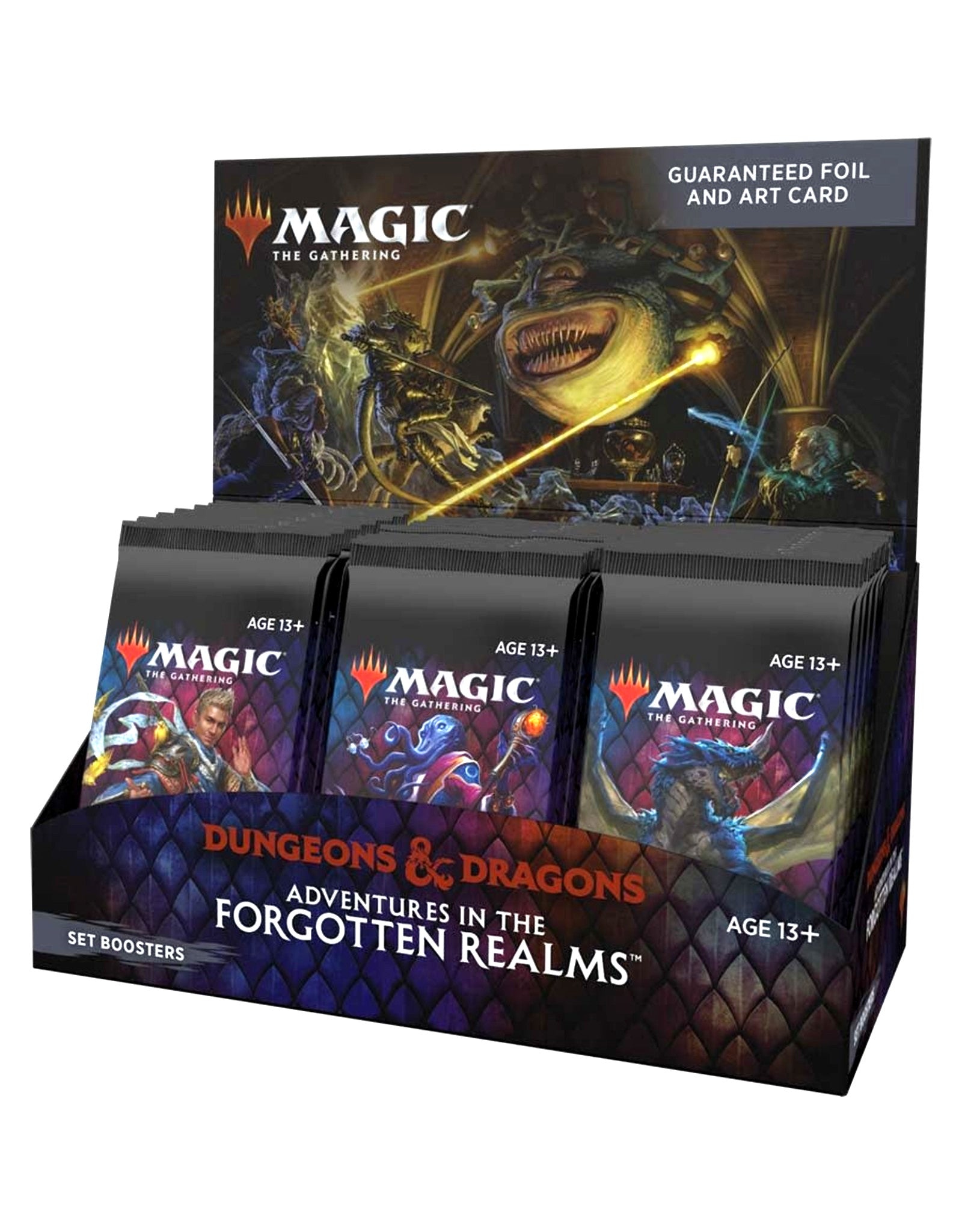 Dungeons & Dragons: Adventures in the Forgotten Realms - Set Booster Box | Galaxy Games LLC