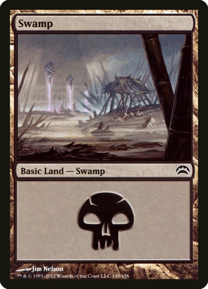 Swamp (145) [Planechase 2012] | Galaxy Games LLC