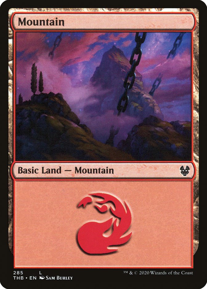 Mountain (285) [Theros Beyond Death] | Galaxy Games LLC