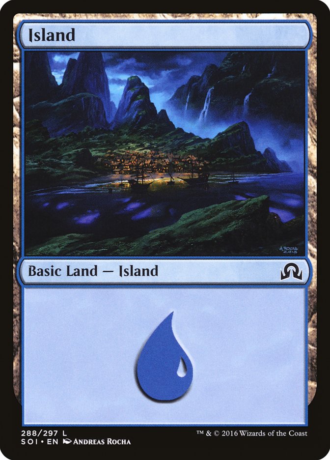 Island (288) [Shadows over Innistrad] | Galaxy Games LLC