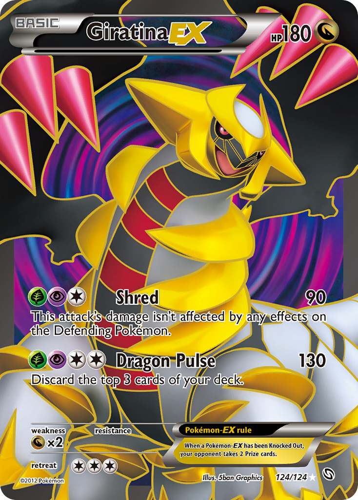 Giratina EX (124/124) [Black & White: Dragons Exalted] | Galaxy Games LLC