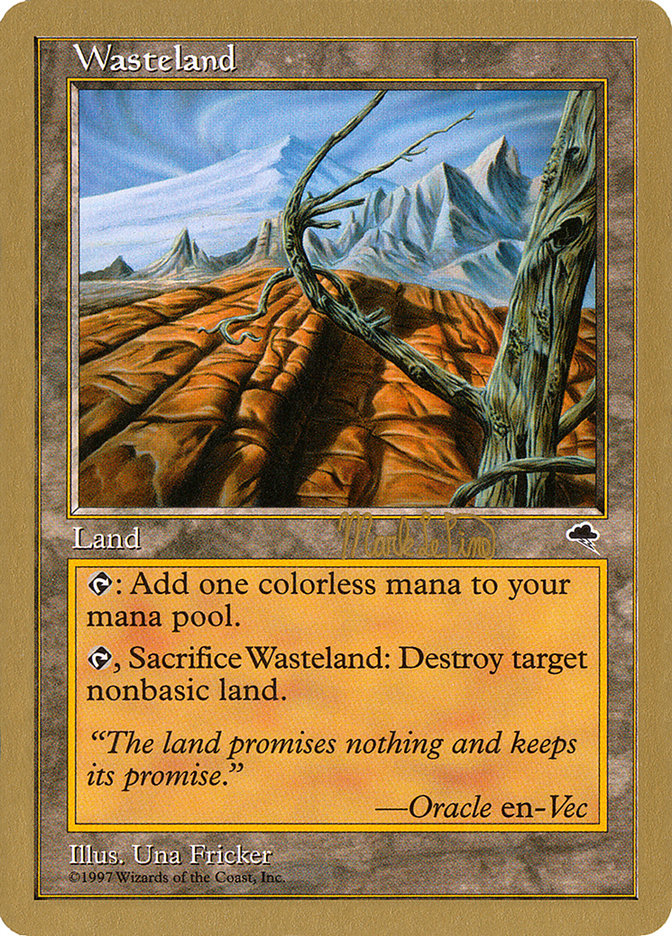 Wasteland (Mark Le Pine) [World Championship Decks 1999] | Galaxy Games LLC