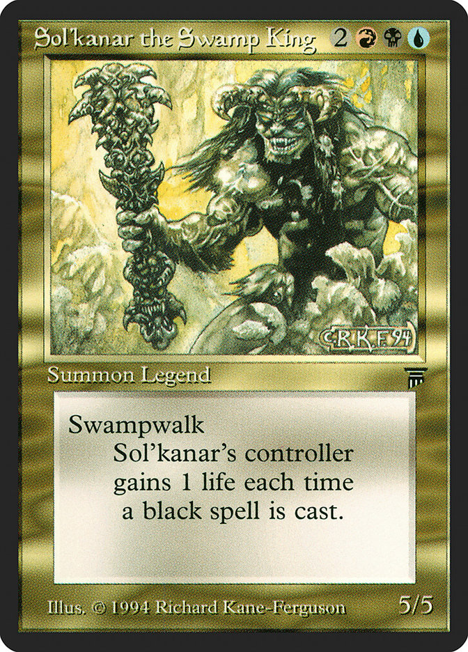 Sol'kanar the Swamp King [Legends] | Galaxy Games LLC