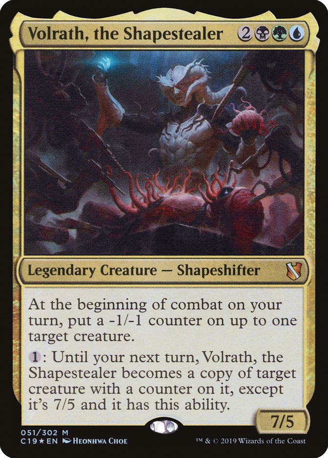 Volrath, the Shapestealer [Commander 2019] | Galaxy Games LLC