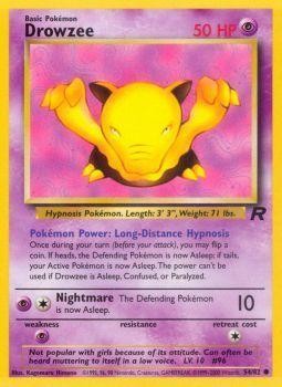 Drowzee (54/82) [Team Rocket Unlimited] | Galaxy Games LLC