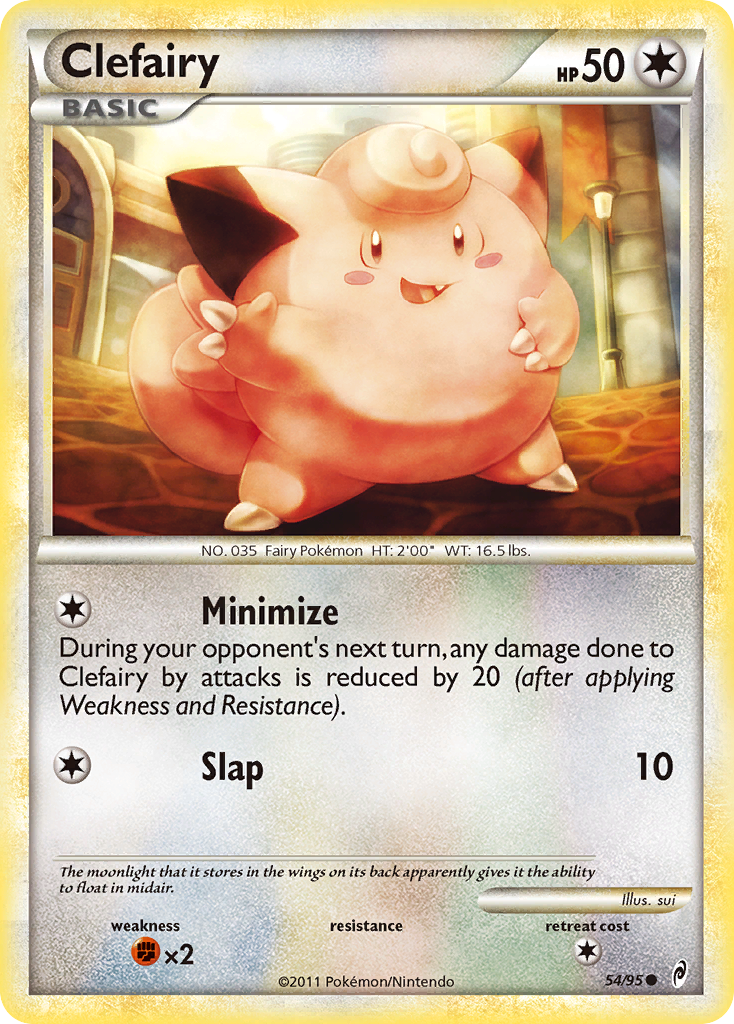 Clefairy (54/95) [HeartGold & SoulSilver: Call of Legends] | Galaxy Games LLC
