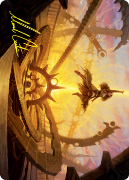 Katilda's Rising Dawn Art Card (Gold-Stamped Signature) [Innistrad: Crimson Vow Art Series] | Galaxy Games LLC