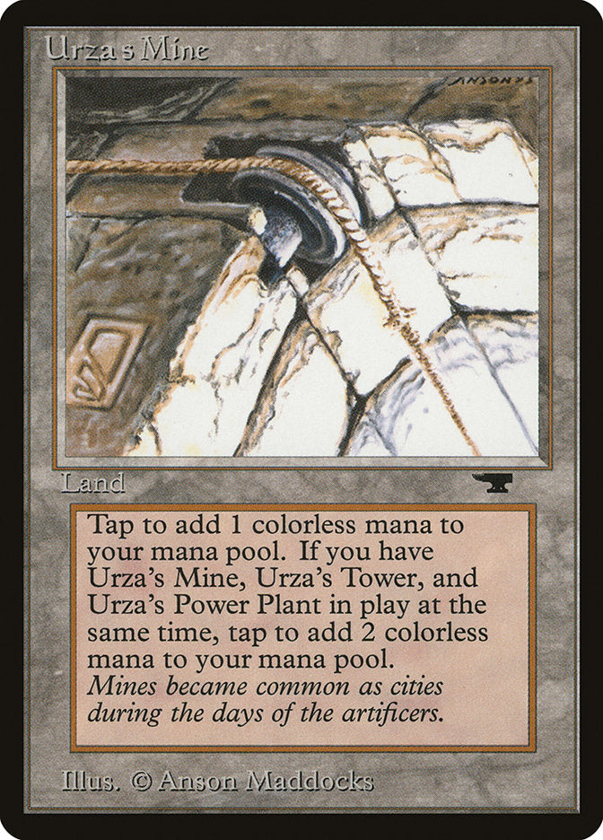 Urza's Mine (Pulley Embedded in Stone) [Antiquities] | Galaxy Games LLC