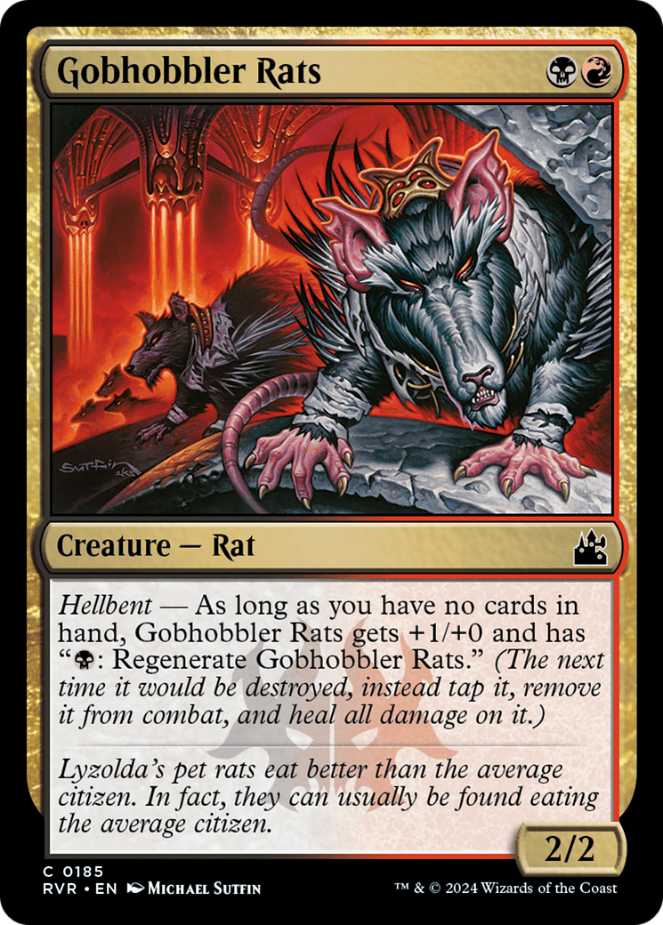 Gobhobbler Rats [Ravnica Remastered] | Galaxy Games LLC