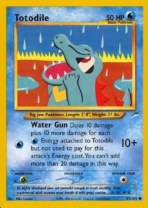 Totodile (85/105) [Neo Destiny Unlimited] | Galaxy Games LLC