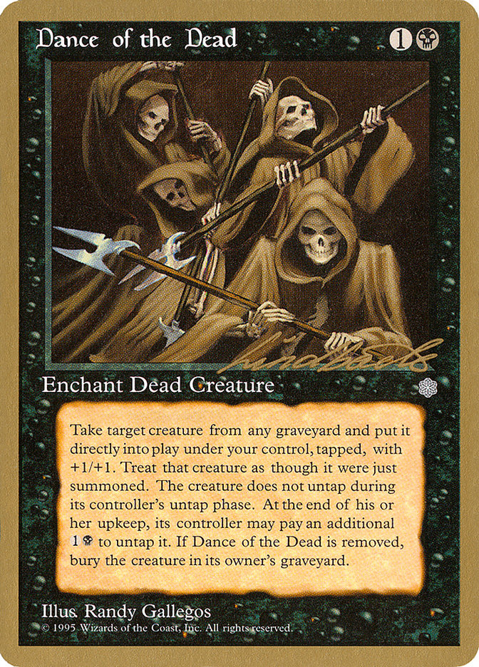 Dance of the Dead (Leon Lindback) [Pro Tour Collector Set] | Galaxy Games LLC