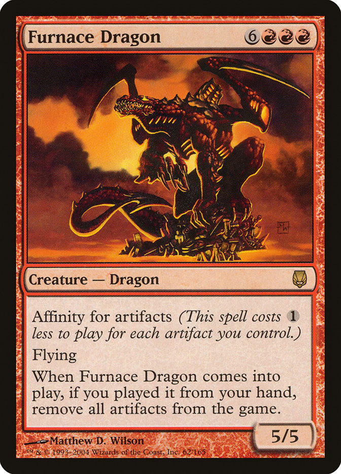 Furnace Dragon [Darksteel] | Galaxy Games LLC