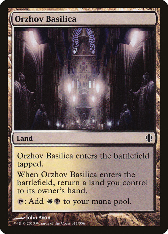 Orzhov Basilica [Commander 2013] | Galaxy Games LLC