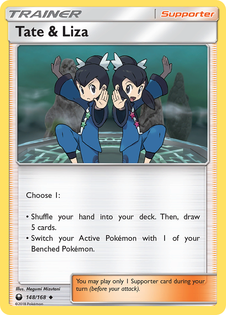 Tate & Liza (148/168) [Sun & Moon: Celestial Storm] | Galaxy Games LLC