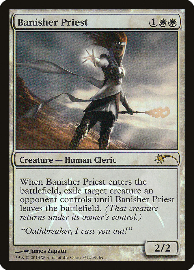 Banisher Priest [Friday Night Magic 2014] | Galaxy Games LLC