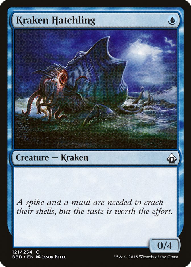 Kraken Hatchling [Battlebond] | Galaxy Games LLC