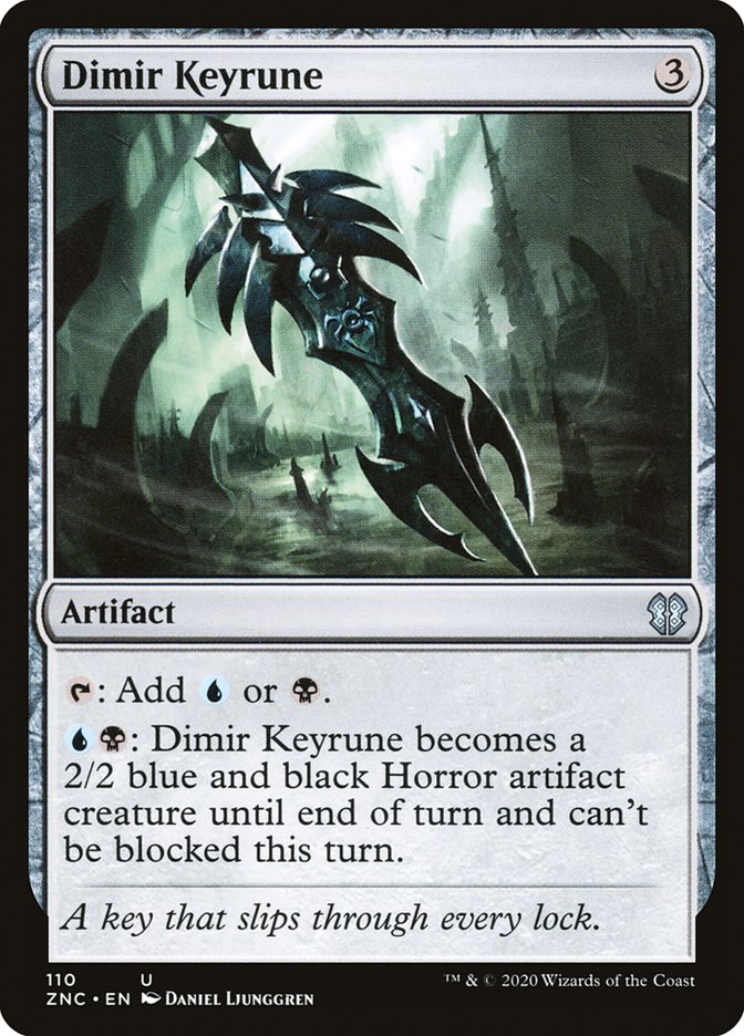 Dimir Keyrune [Zendikar Rising Commander] | Galaxy Games LLC