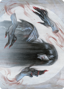 Clawing Torment Art Card [Kamigawa: Neon Dynasty Art Series] | Galaxy Games LLC