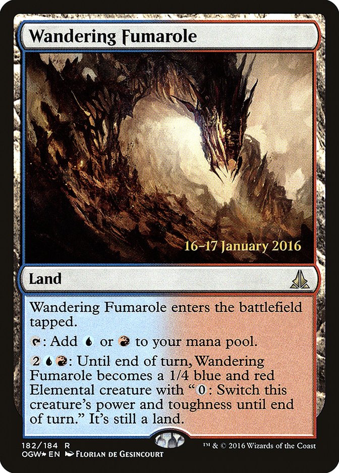 Wandering Fumarole [Oath of the Gatewatch Prerelease Promos] | Galaxy Games LLC