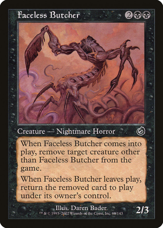 Faceless Butcher [Torment] | Galaxy Games LLC