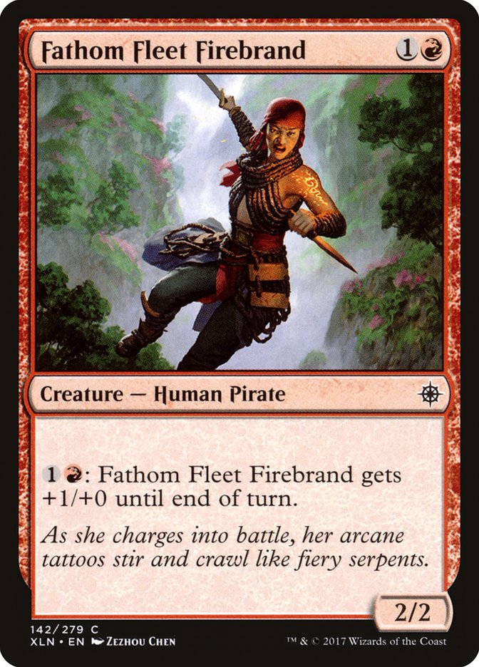 Fathom Fleet Firebrand [Ixalan] | Galaxy Games LLC