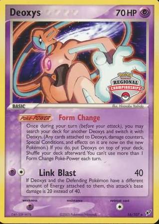 Deoxys (16/107) (Championship Promo) [EX: Deoxys] | Galaxy Games LLC