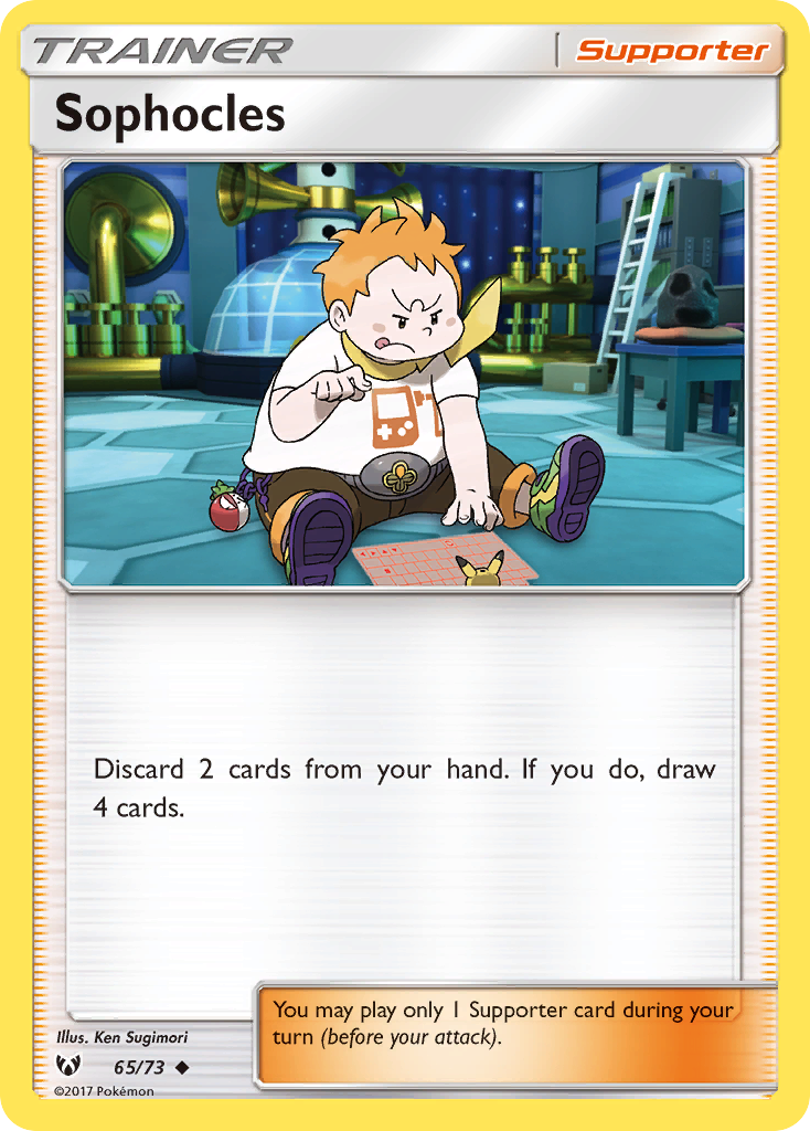 Sophocles (65/73) [Sun & Moon: Shining Legends] | Galaxy Games LLC