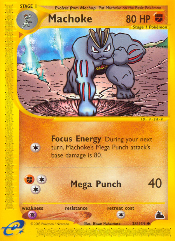 Machoke (38/144) [Skyridge] | Galaxy Games LLC