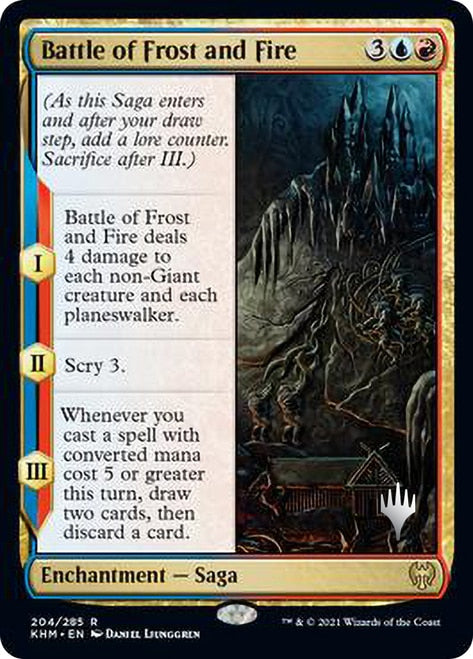 Battle of Frost and Fire (Promo Pack) [Kaldheim Promos] | Galaxy Games LLC