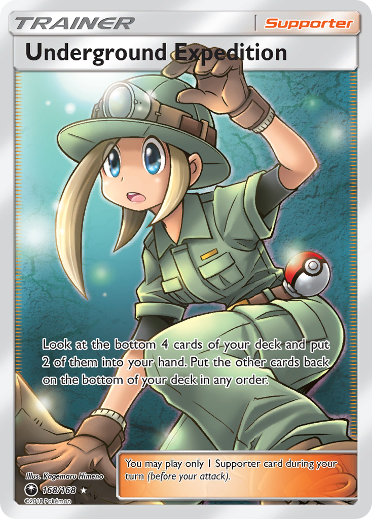 Underground Expedition (168/168) [Sun & Moon: Celestial Storm] | Galaxy Games LLC