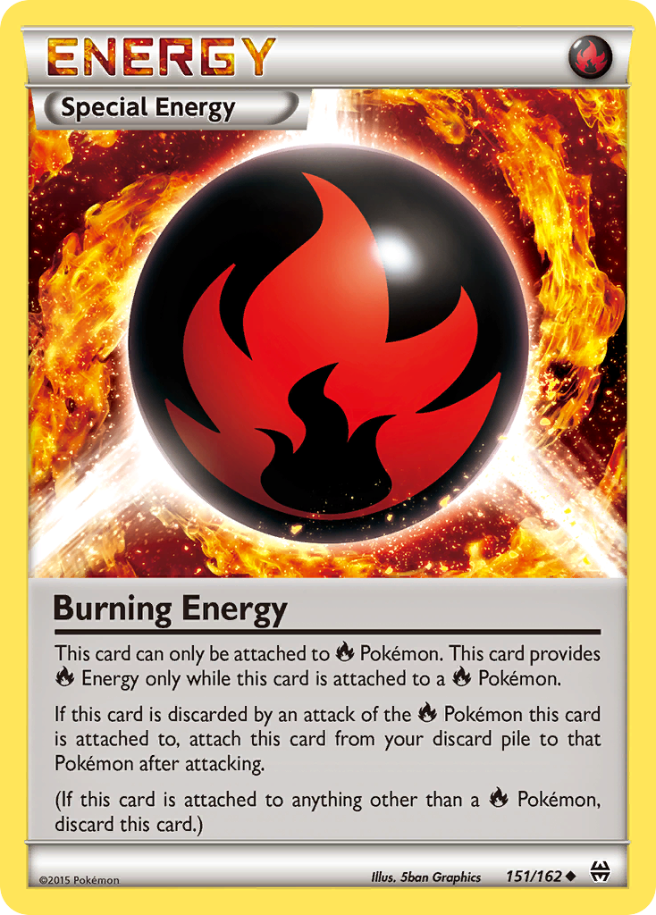 Burning Energy (151/162) [XY: BREAKthrough] | Galaxy Games LLC