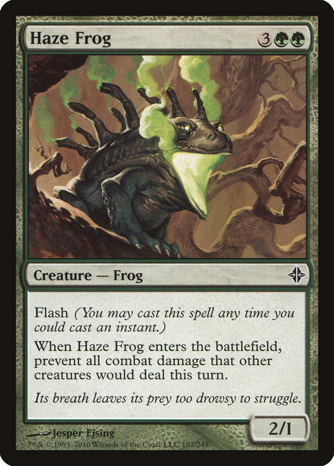 Haze Frog [Rise of the Eldrazi] | Galaxy Games LLC