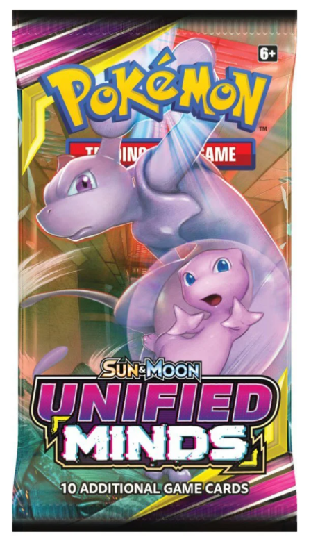 Sun & Moon: Unified Minds - Booster Pack | Galaxy Games LLC